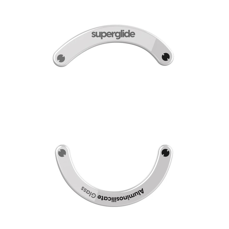 Pulsar Superglide Glass Skates For Logitech G703/G603/G403 Mouse - White - أكسسوار فأرة